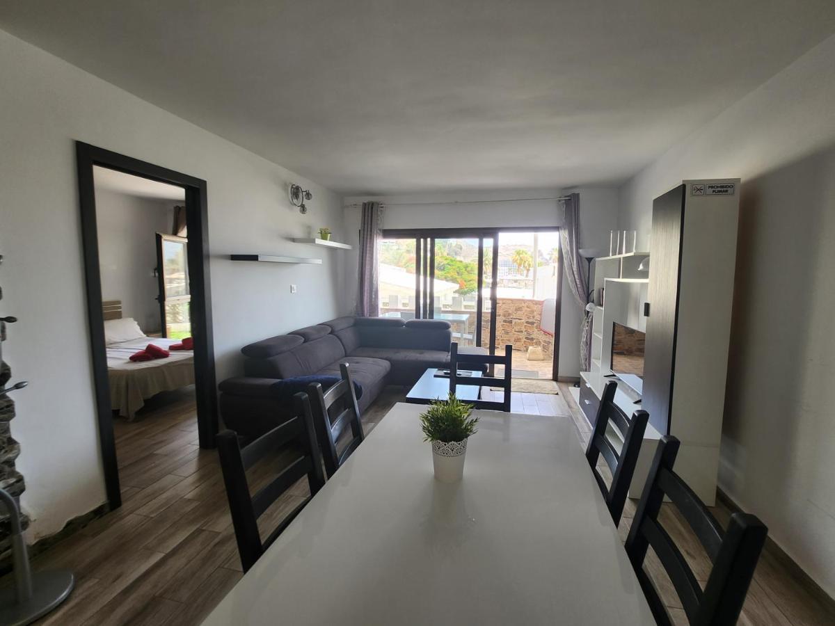 Modern Ground Floor Apartment , A Few Steps From The Beach Mogán Dış mekan fotoğraf